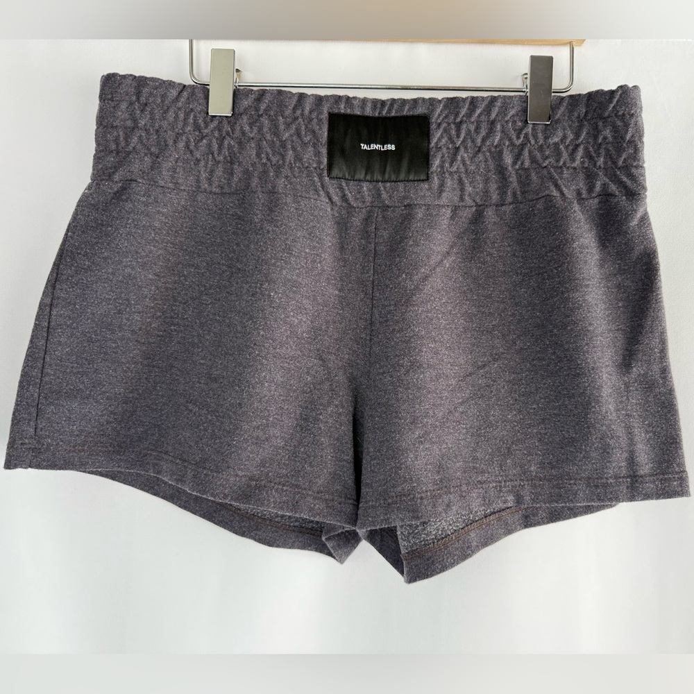 TALENTLESS Gray Sweat Shorts